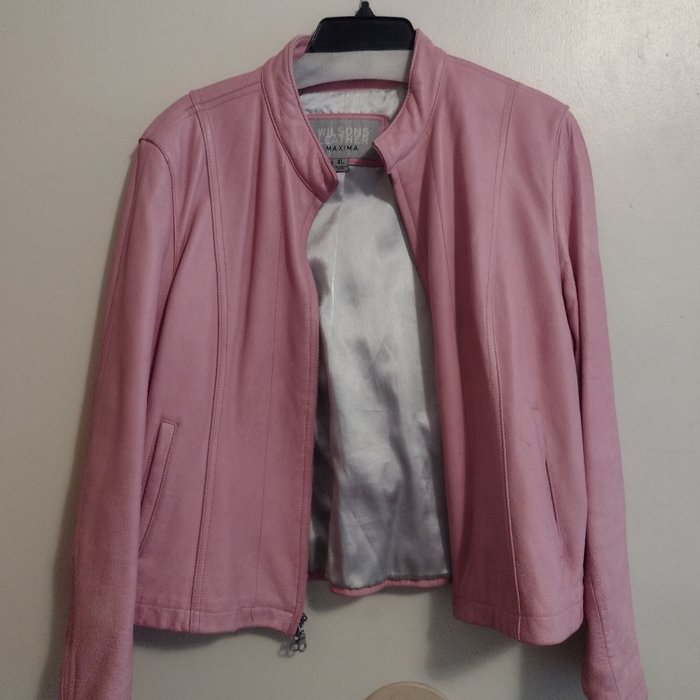Leather jacket